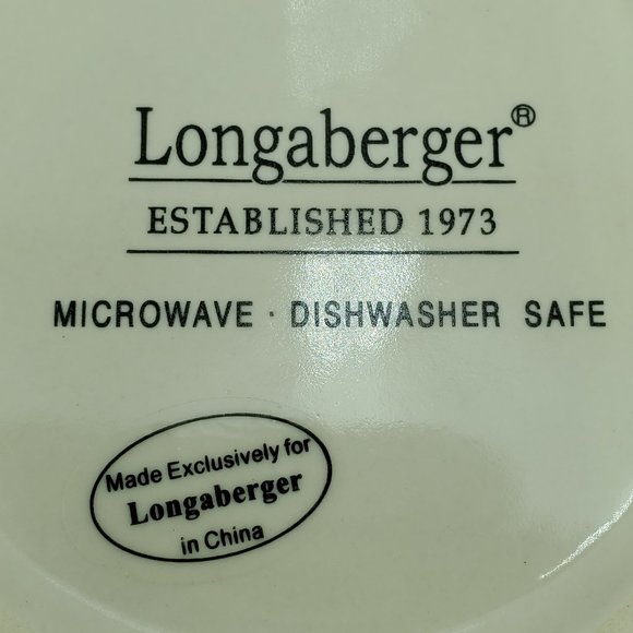 Longaberger Striped Christmas Ornaments Candle Holders Candy Trinket Dishes - Picture 7 of 8